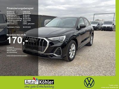 Gebraucht Audi Q3 S-Line 150 PS (110 kW) 2023 Mythosschwarz SUV