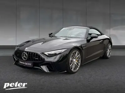 Gebraucht Mercedes SL63 AMG AMG 585 PS (430 kW) 2023 Metalliclack obsidianschwarz Cabrio