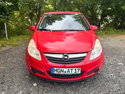 Gebraucht Opel Corsa 80 PS (58 kW) 2008 Rot Kleinwagen