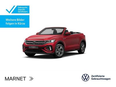 Second-hand VW T-Roc Cabriolet R-line 150 CP (110 kW) 2025 Roșu Cabrio