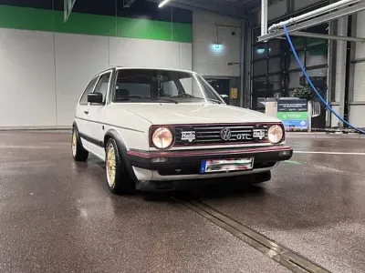 Gebraucht VW Golf II GTI 111 PS (81 kW) 1989 Weiß Kleinwagen