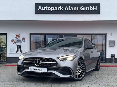 Gebraucht Mercedes C220 AMG line 200 PS (147 kW) 2022 Silber Limousine