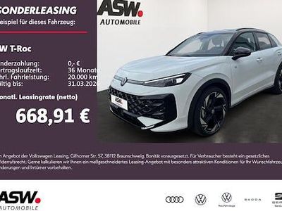 Neu VW T-Roc R-line 150 PS (110 kW) 2025 Pure white SUV