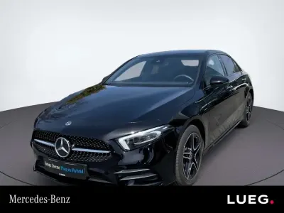 Używany Mercedes A250 AMG 218 KM (160 kW) 2022 Czarny Sedan/Limuzyna