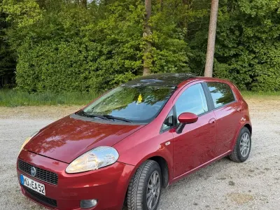 Gebraucht Fiat Punto 77 PS (56 kW) 2007 Rot Kleinwagen