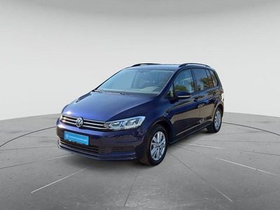 Gebraucht VW Touran Comfortline 150 PS (110 kW) 2020 Atlantik blue metallic Van / Kleinbus