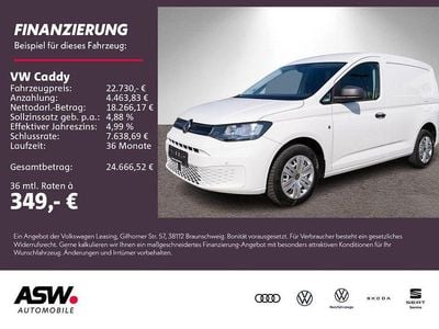 Gebraucht VW Caddy 122 PS (89 kW) 2023 Candyweiß Van / Kleinbus