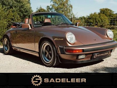 Nougatbraun metallic Gebraucht 1987 Porsche 911 Carrera Cabriolet Cabrio | 99.911 €
