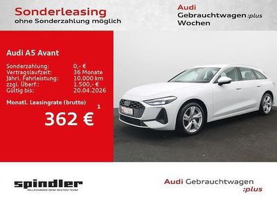 Gebraucht Audi A5 Ambiente 150 PS (110 kW) 2025 Gletscherweiß metallic Kombi