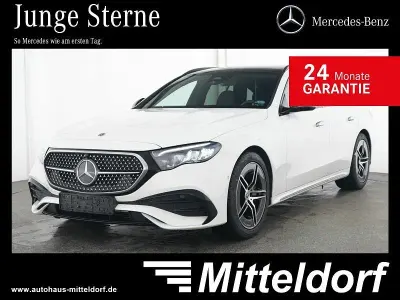 Używany Mercedes E220 Advanced 198 KM (145 kW) 2025 Biały Sedan/Limuzyna