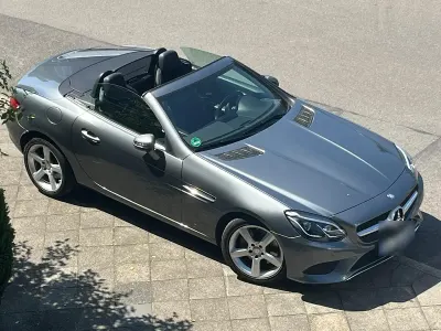 Gebraucht Mercedes SLK200 184 PS (135 kW) 2016 Grau Cabrio