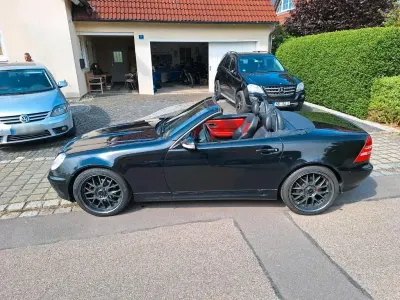 Używany Mercedes SLK230 197 KM (144 kW) 2001 Czarny Kabriolet