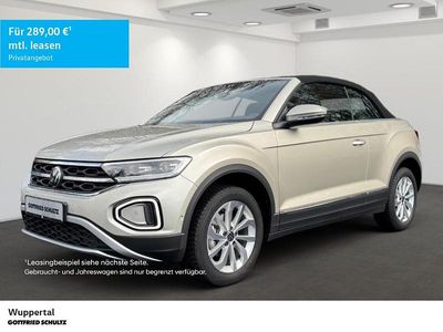 Gebraucht VW T-Roc Cabriolet Style 116 PS (85 kW) 2024 Silber Cabrio