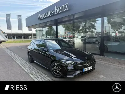 Gebraucht Mercedes C200 AMG 163 PS (119 kW) 2026 Schwarz uni Kombi