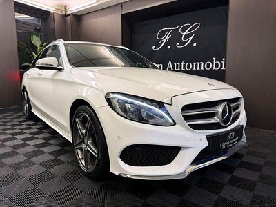 Gebraucht Mercedes C220 AMG 170 PS (125 kW) 2015 Weiß Limousine