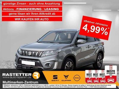 gebraucht Suzuki Vitara Hybrid GLX Navi+Teilled+Keyless+ACC+Kamera+SHZ+LED+PDC+Privacy+Klimaaut+LMF