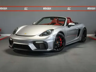 Gebraucht Porsche 718 Spyder Chrono 420 PS (308 kW) 2019 Gtsilbermetallic Cabrio
