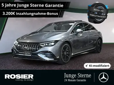 Gebraucht Mercedes EQE AMG 43 Premium Plus 350 kW (476 PS) 2022 Grau / selenitgrau Limousine