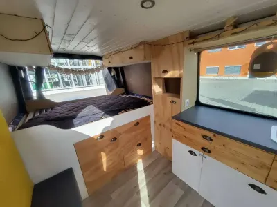 Gebraucht VW Crafter 109 PS (80 kW) 2008 Blau Van