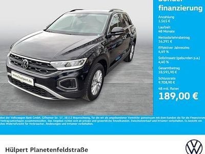 Usata VW T-Roc Life 110 CV (80 kW) 2022 Nero SUV