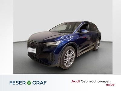 Second-hand Audi Q4 e-tron S-Line 250 kW (340 CP) 2024 Albastru SUV