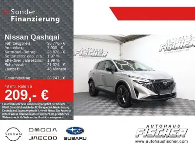 Neu Nissan Qashqai 360º 158 PS (116 kW) 2026 Silber SUV