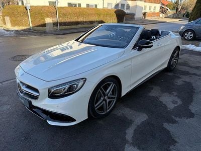 Weiß Gebraucht 2017 Mercedes S63 AMG AMG Cabrio | 94.500 € (Fairer Preis)