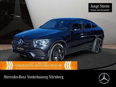 Gebraucht Mercedes GLC300e AMG 194 PS (142 kW) 2021 Graphitgrau Coupé