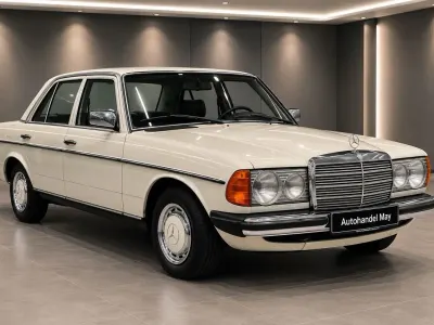 Gebraucht Mercedes 200 1979 Weiß Limousine