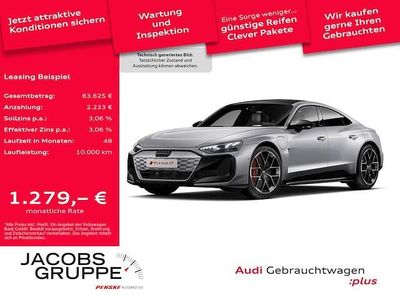 Florettsilber metallic Gebraucht 2025 Audi e-tron GT quattro Ambiente Limousine | 133.879 € (Fairer Preis)
