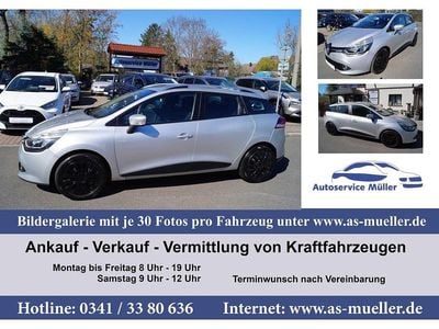 Gebraucht Renault Clio GrandTour 90 PS (66 kW) 2014 Silber (metallic) Kombi