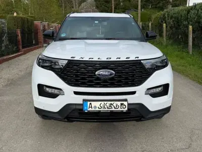 Używany Ford Explorer ST-Line 457 KM (336 kW) 2021 Biały SUV