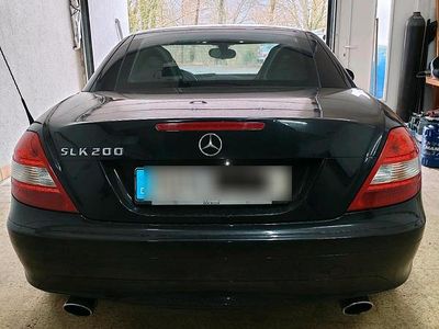 Gebraucht Mercedes SLK200 163 PS (119 kW) 2005 Schwarz Cabrio