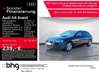 Gebraucht Audi A4 Advanced 136 PS (100 kW) 2023 Schwarz Kombi