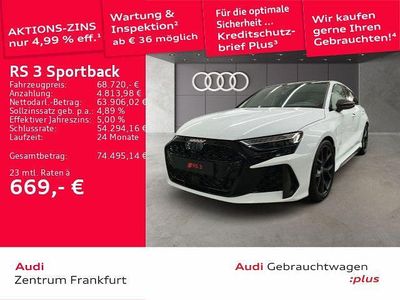 Weiß Gebraucht 2025 Audi RS3 Sport Limousine | 68.720 € (Fairer Preis)