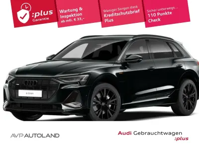 Brugt Audi e-tron S-Line 300 kW (408 HK) 2022 Sort SUV