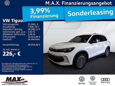 Weiß Gebraucht 2025 VW Tiguan Goal SUV | 35.949 € (Superpreis)