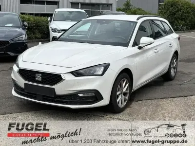 Gebraucht Seat Leon ST Style 150 PS (110 kW) 2021 "candy" weiss Kombi
