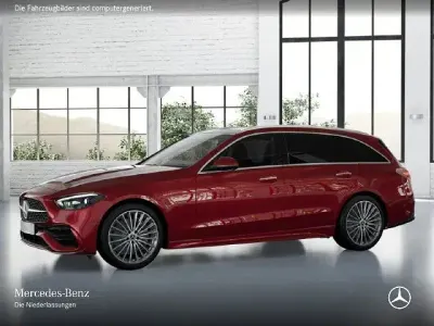 Gebraucht Mercedes C300 AMG 265 PS (194 kW) 2025 Rot Limousine