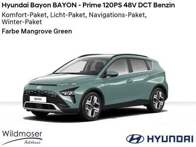 gebraucht Hyundai Bayon BAYON ❤️- Prime 120PS 48V DCT Benzin ⌛ 5 Monate Lieferzeit ✔️ mit 4 Zusatz-Paketen