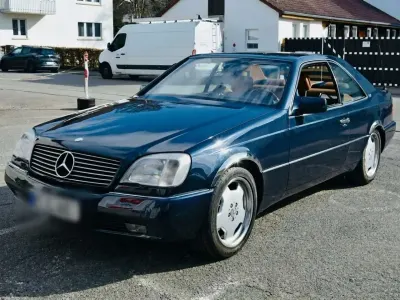 Używany Mercedes S600 394 KM (289 kW) 1993 Niebieski Sedan/Limuzyna
