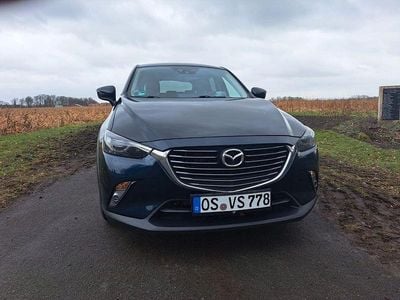 Gebraucht Mazda CX-3 Sports-Line 105 PS (77 kW) 2015 Blau SUV