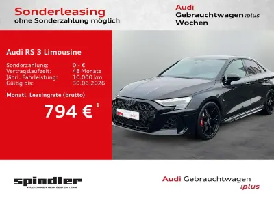 Gebraucht Audi RS3 Sport 400 PS (294 kW) 2026 Mythosschwarz metallic Limousine