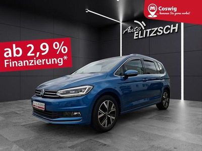Blau Gebraucht 2021 VW Touran Highline Van / Kleinbus | 26.350 € (Guter Preis)