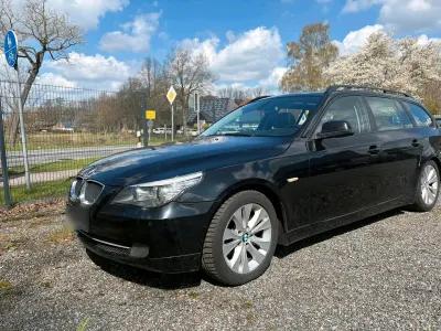 Gebraucht BMW 520 163 PS (119 kW) 2010 Schwarz Kombi