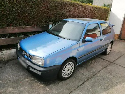 Brugt VW Golf III 60 HK (44 kW) 1994 Blå Hatchback