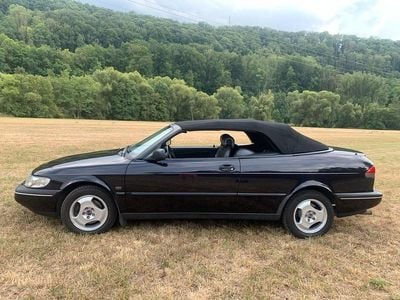 Usata Saab 900 Cabriolet 150 CV (110 kW) 1997 Nero Cabrio