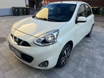 Gebraucht Nissan Micra Acenta 80 PS (58 kW) 2014 Weiß Kleinwagen