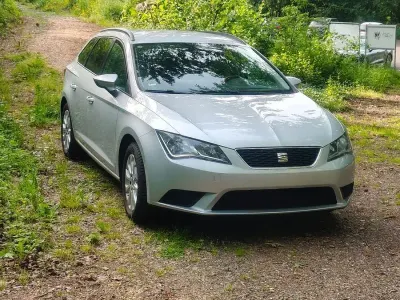 Gebraucht Seat Leon ST Style 110 PS (80 kW) 2015 Silber Kombi