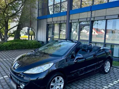 Gebraucht Peugeot 207 CC Sport 109 PS (80 kW) 2007 Schwarz Cabrio